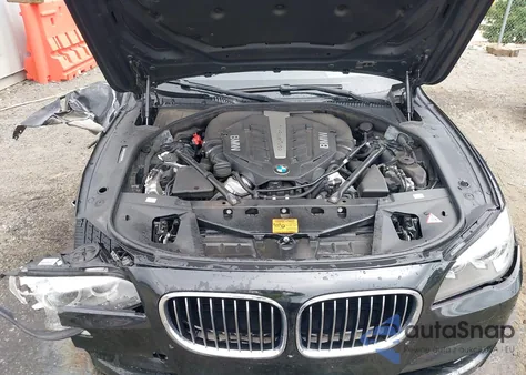 2013 BMW 750Li xDrive из США, поврежденный, VIN WBAYF8C57DD140484